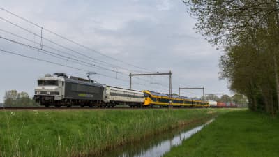 The Dutch 1600 locomotive in service with private carriers