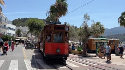 The ‘Ferrocarril de Soller’in Mallorca